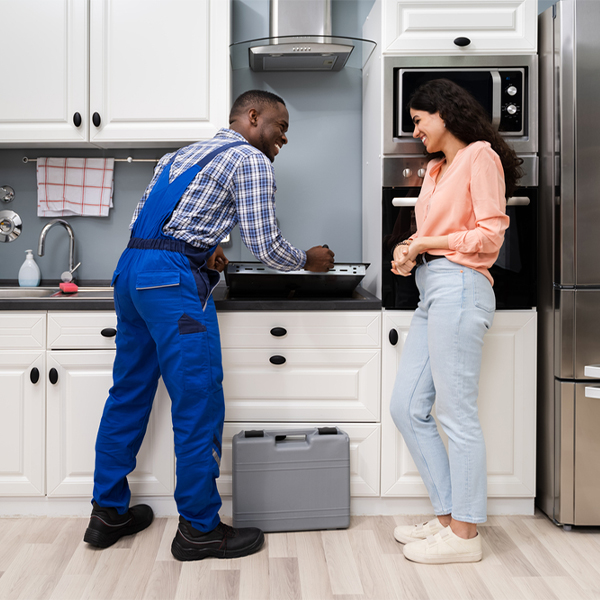 can you provide an estimate for cooktop repair before beginning any work in Emeigh